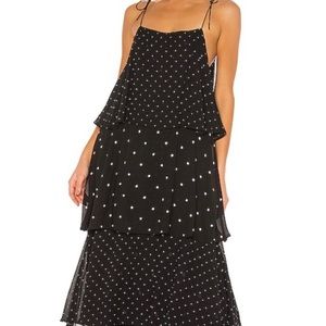 Anine Bing Polka Dot Dress